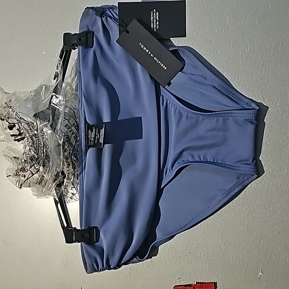 Tommy Hilfiger Women's Standard Smocked Bikini Bottom - Picture 3 of 9